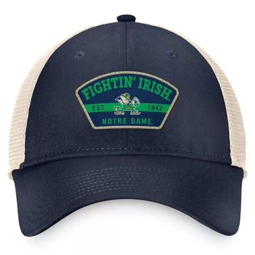 Gorra clásica Notre Dame con logo ajustable miniatura 2