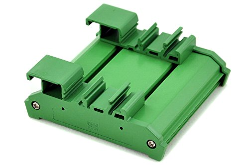 Vista 3 de Electronics-Salon Soporte de montaje en carril DIN, para PCB de 1.864 in x 2.835 in, carcasa, soporte.