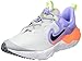 Nike Run Flow (Big Kid) Photon Dust/Black/Purple Pulse 6 Big Kid M