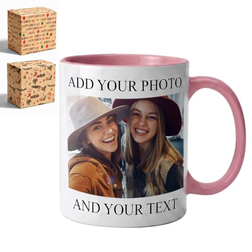 Custria Custom Coffee Mug Review: A Personal Gift in Pink