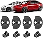 Basenor 2016-2023 Tesla Model 3 Model Y Door Lock Cover Protector Latches Cover Door Stopper Covers Set of 8