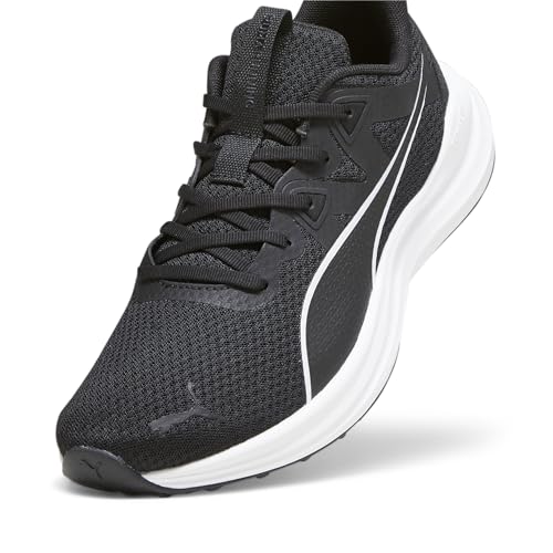 PUMA Unisex Reflect Lite Zapatillas para correr en carretera, Black White, 42.5 EU - imagen 8