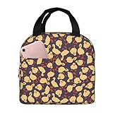 Insulated Lunch Bags for Men Women Work - Cartoon Funny Cute Duck_C Soft Cooler Bag Insulated for Travel, Water Proof Small Adult Lunch Box for Men Women, Lunch Tote Bag for Women Men