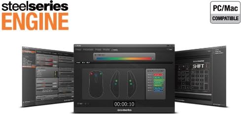 Bottom view of SteelSeries Sensei Laser Gaming Mouse