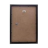 Kusso Black Poster Frame 61x91.5cm Black Frame with Acrylic Front 20mm Wide Frame Moulding Lightweight Chester Series - Image 3