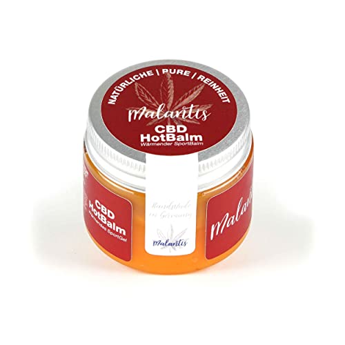 Malantis Pferdebalsam wärmend 50ml - HotBalm - Aktivierende Wärmesalbe für Muskel Entspannung mit Capsaicin, Arnika und Brennnesselextrakt - Salbe nach aktivem Sport - Made in Germany