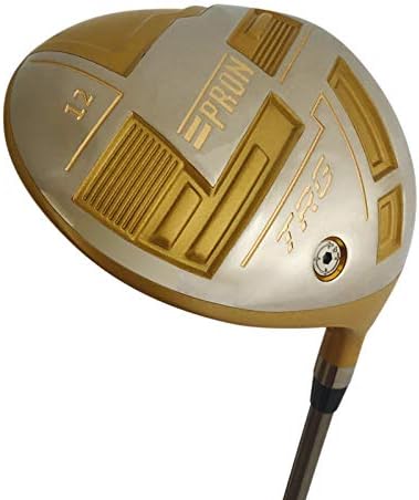 Japan Pron Titanium Adjustable Driver USGA R A Rules Golf Club with Headcover, 460cc, 10 Degree Loft, Regular Flex, TRG21 Model