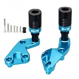 Rahmen Sturzschutz Für CFMOTO 675 SS SR RR NK Motorrad Absturzsicherung CNC Rahmen Slider Verkleidung Schutz Crash Pad(Sky Blue)
