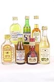 3 cl alcools divers lot de 7 mignonnettes absinthe gin aquavit grand marnier pastis ricard...