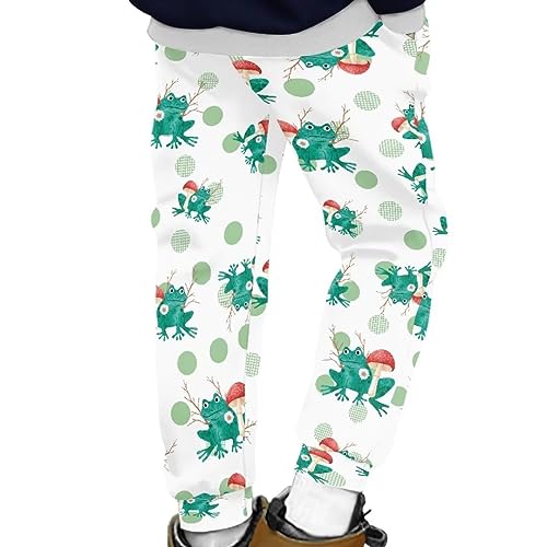 Hawapod Kids Sweatpants Elastic Waist Flap Kids Winter Pants Lightweight Casual Pants with Pockets for Kids3