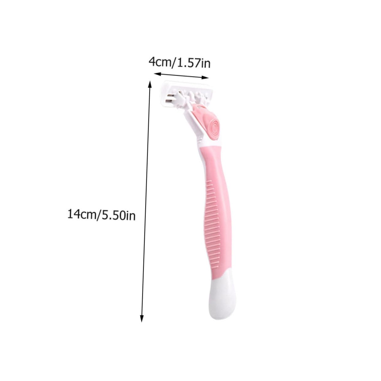 LIFKOME Armpit Hair Removal Razor Kit 2pcs Shaving Razor for Men Women Non-slip Handle for Travel