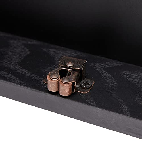 Action 40-0500 Black Dart Board Cabinet #TOP3