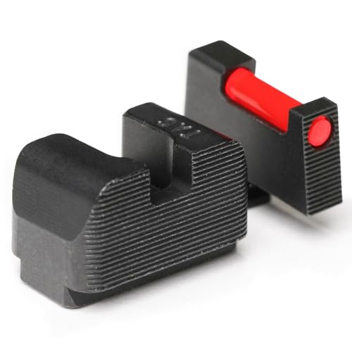 Image of TAG PRECISION Optics Ready Gun Sights for Glock 10mm /.45 ACP Pistols | CNC-Machined Steel Construction, Nitride Finish, Enhanced Sight Picture, Easy Installation