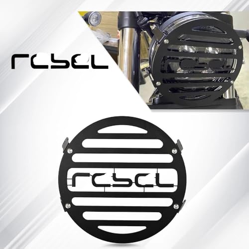 Protection calandre phare Rebel CMX500 : grille en acier robuste 2020-2025 - 2