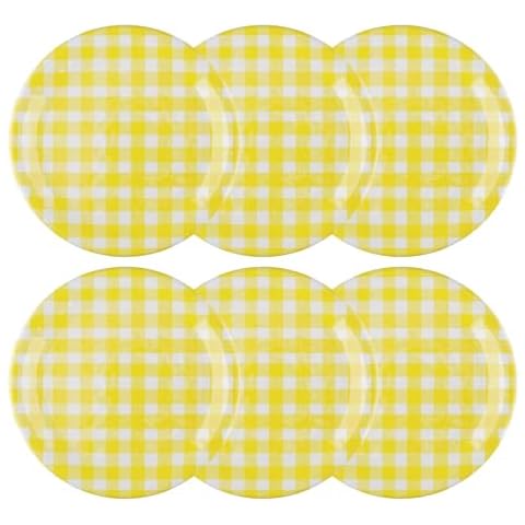 UPware 9-Inch Melamine Salad Plates Set Cover