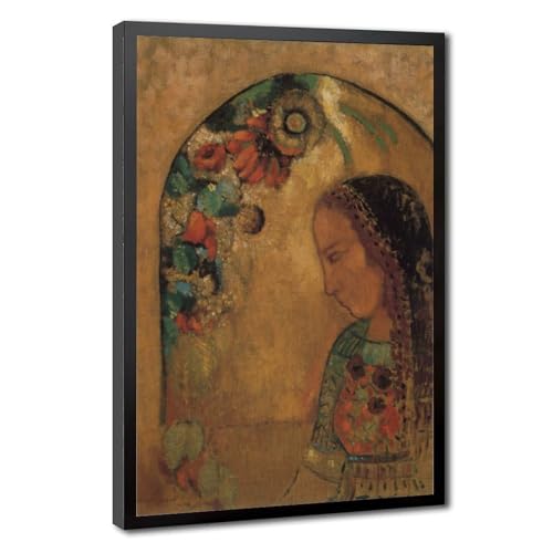 Impression sur toile Odilon Redon pour décoration murale de bureau élégant