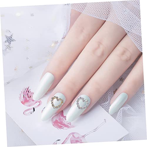 FRCOLOR 60 Pçs Acessórios De Arte Para Unhas Strass Strass Joias Para Unhas Strass Strass Coração St