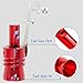YESHMA Universal Red Universal Turbo Sound Whistle Muffler Pipe Sounder Simulator Tailpipe Noise Sound Enhancer Compatible with Motorcycle, Truck, Cars, Dirt Bike and Scooter(XL 1 Pack)