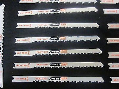 100pc JIG Saw 4" 6-TPI Wood Cutting Jigsaw Blades U144 Fast Cut SOFTWOOD Plywood