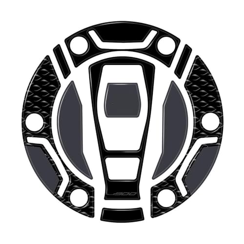 Protector de tanque BMW F900XR juego de adhesivos negros de resina