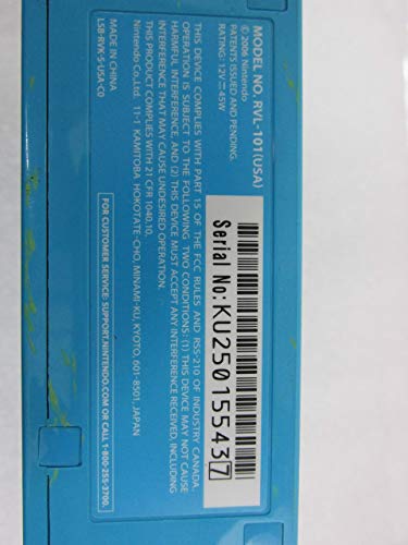 Nintendo Wii Blue Console (Renewed) #TOP3