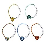 Bioworld Harry Potter Hogwarts Houses Friendship Tradesies Bracelet Set