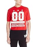 Southpole Men's HD Print Cotton and Birdseye Combined Color Block T-Shirt