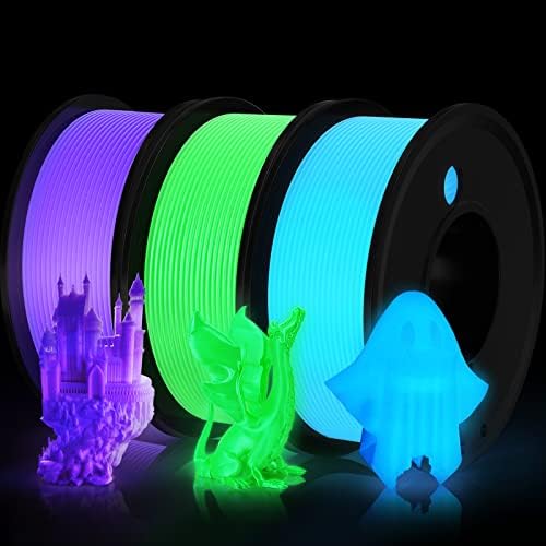 FAHKNS PLA Glow Blue 0.25kg