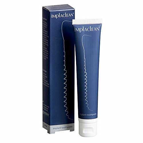 IMPLACLEAN Dentifricio speciale per impianti dentali-Favorizza l'osteointegrazione e il mantenimento degli impianti-50ml