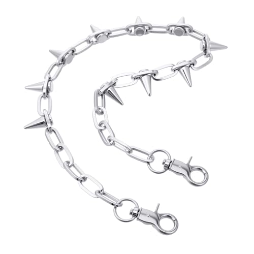 Ouligay Punk Rivet Hosenkette Herren Gothic Wallet Chain Hip Hop Hosen Kette Metall Heavy Duty Hose Kette Nieten Pants Chain Jeans Ketten Portemonnaie Ketten für Damen Männer Ouligay Punk Rivet Hosenkette Herren Gothic Wallet Chain Hip Hop Hosen Kette Metall Heavy Duty Hose Kette Nieten Pants Chain Jeans Ketten Portemonnaie Ketten für Damen Männer