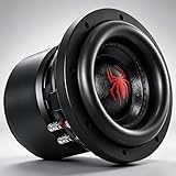 WDiYA 6.5' Subwoofers 1200W 4 Ohm SPL Car Subs, BASV Voice Coil, Heavy-Duty Cast Aluminum Basket, Deep Bass, Weaved Tinsel Leads, Multi-Connect Terminals, Superior Performance