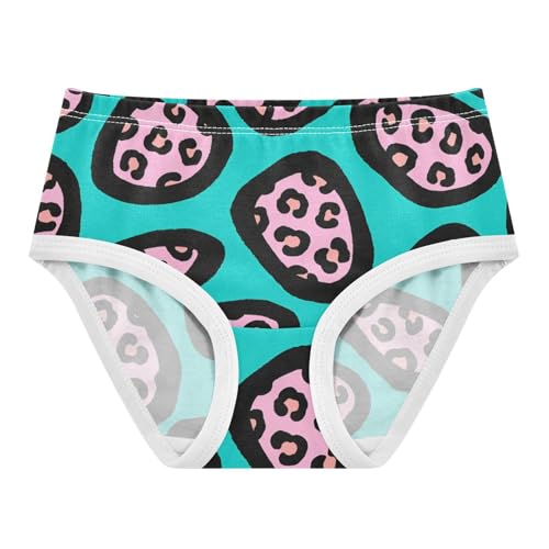 GuoChe Training Panties Breathable Triangle Panties Comfort Underwear for Toddler Girls in Sizes 2T,3T, 4T, 5T, 6Y and 8Y