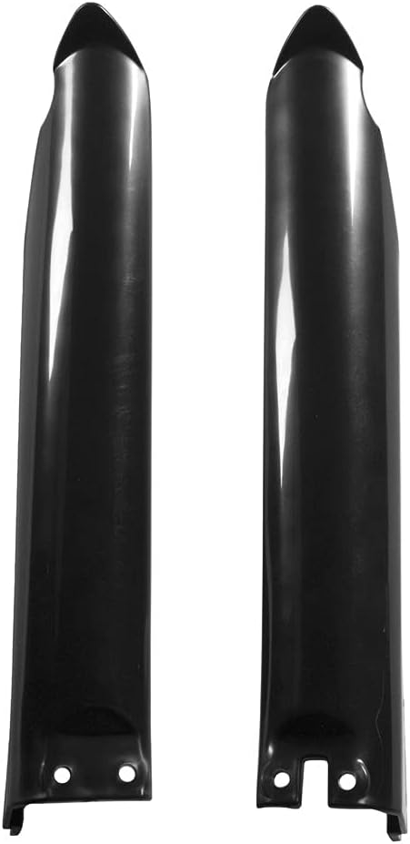 Acerbis Lower Fork Cover Set Black for Kawasaki KX125 1994-2003