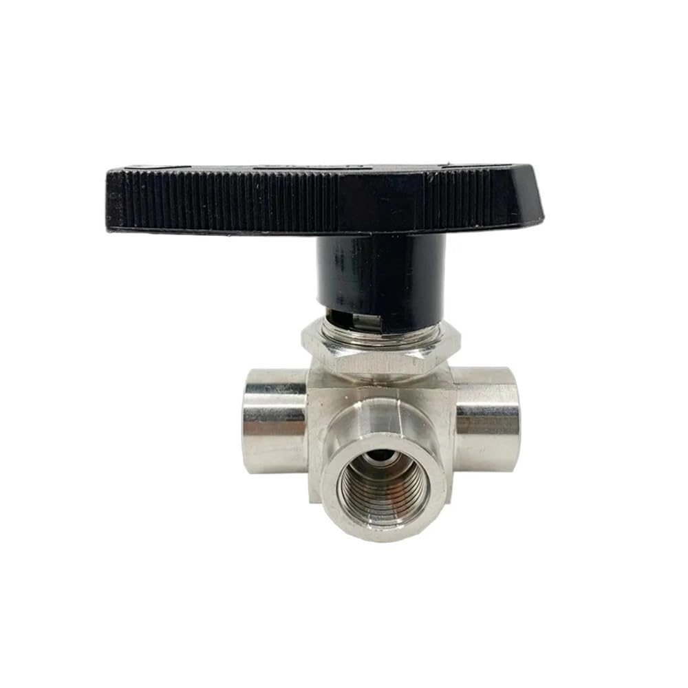 Raccord à boisseau sphérique G 1/8 en inox 304 | Vanne femelle à orifice L