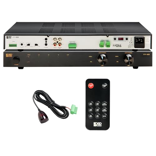 OSD 600W 2CH Commercial Amplifier 100/70V, Class D LED Indicator Lights, RS232, Remote Control by OSD Audio - Image 9