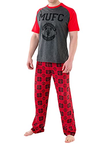 Manchester United Mens Manchester United Football Club Pajamas Size X-Large