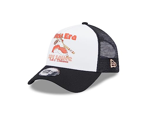 Casquette de camionneur New Era A-Frame réglable en maille taille unique