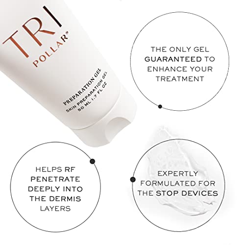 Image of TriPollar Stop Preparation Gel 50ml - High Radio Frequency Skin Tightening Facial Machine Gel - Professional Home RF Anti-Aging Formula - Compatible Stop Devices - FDA Cleared