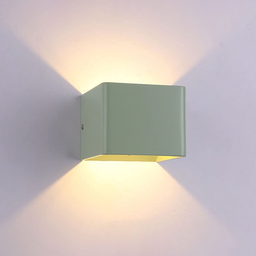 Lámpara de pared interior con haz de luz arriba y abajo ideal para escaleras y pasillos modernos