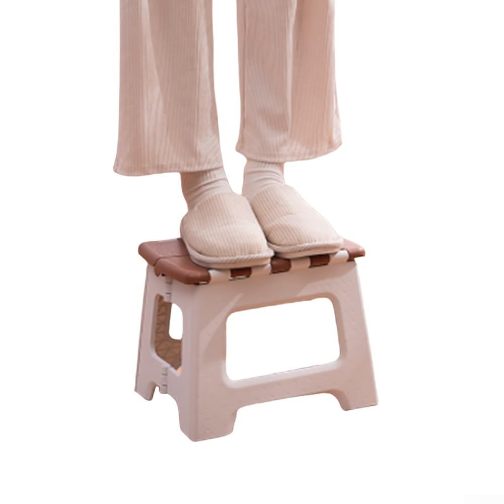 Marchepied portable robuste avec fonctions de sécurité, idéal pour la maison et l'extérieur (vert)
