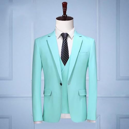 Veste de costume homme avec revers cranté et coupe ajustée moderne - 3