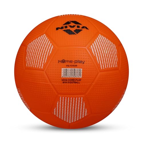 Nivia Home Play Mini Football/PVC Material/Football for Indoor Use, Size - 1 (Orange) 4 41UpOyiLSuL