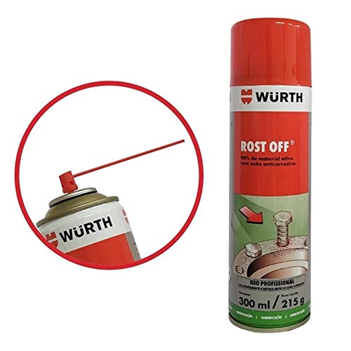 Desengripante e Lubrificante Rost Off Wurth - 300ml
