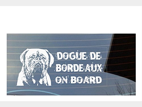 Adesivo per vetro auto, scritta in inglese Dogue