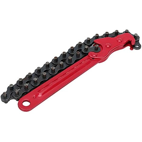 Klucz do Filtra , Regulowany Uniwersalny łańcuch ze Stopu Aluminium Szczypce do Filtra Filtry Uchwytowe Klucze Szczypce Przecinak Narzędzie do Naprawy Filtra 20 Cm