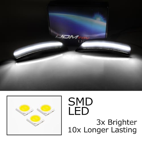 Kit de luces LED laterales blanco con lente ahumado para Chrysler Pacifica 2017+ miniatura 2