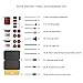 HOTO Rotary Tool Accessories Kit, 60-Piece Set, Fits 1/8'' (3.2mm) & 3/32'' (2.3mm), Sanding, Grinding, Cutting, Drilling, Sharpening, Carving & Engraving