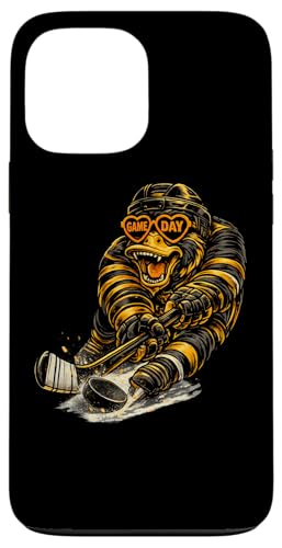 Funny Hockey Duck Game Day Vintage Shirt Fans �X�}�z�P�[�X iPhone 13 Pro Max �p