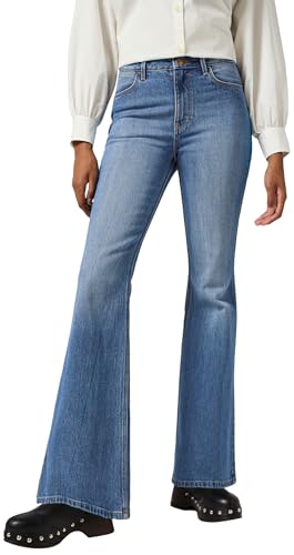Wrangler - Jeans Damen - Flare Fit - Fierce Flare - Meadow – Ansicht 1