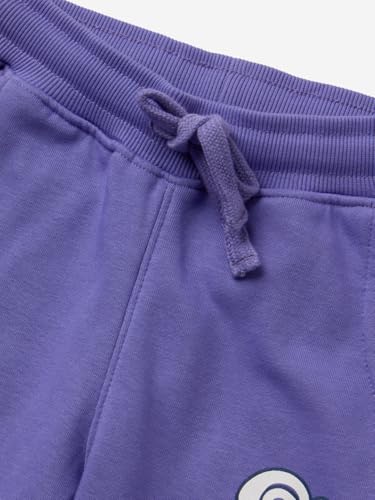Image of The Souled Store Naruto: Sasuke Boys Drawstringed Blue Graphic Printed Regular Fit Cotton Joggers (2-8 Yrs)